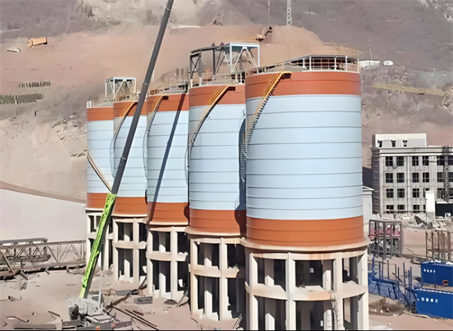 埇桥高架钢板仓